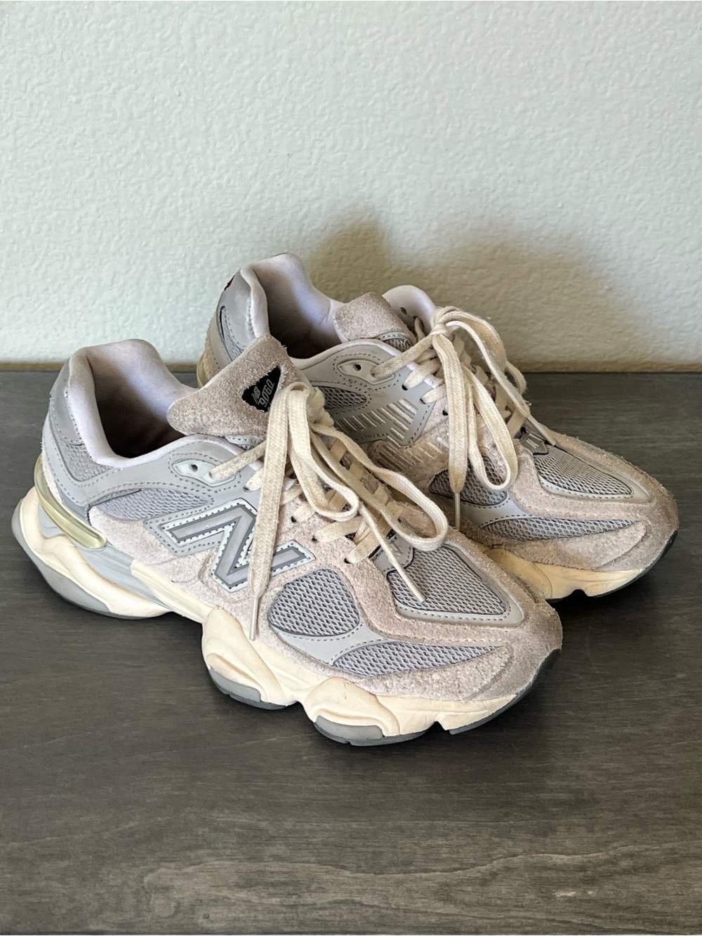 New Balance Women's Beige Neutral Running Sneakers